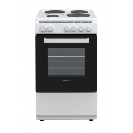 United UFC-68252 Κουζίνα Εμαγιέ με Αέρα Π50εκ. Λευκή